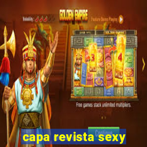 capa revista sexy